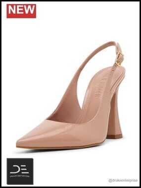 Steve Madden Blare Pointed Toe Slingback Heels 3 Inch